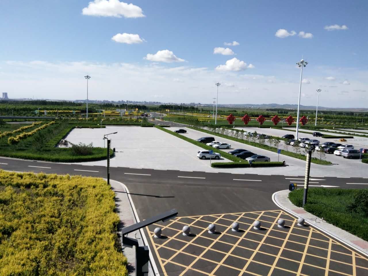 烏蘭察布機(jī)場(chǎng)硬化、綠化工程